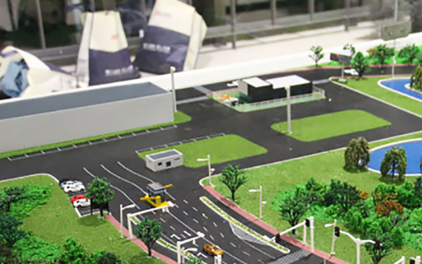 <b>建筑沙盤案例-安亭汽車城沙盤模型制作效果圖！</b>
