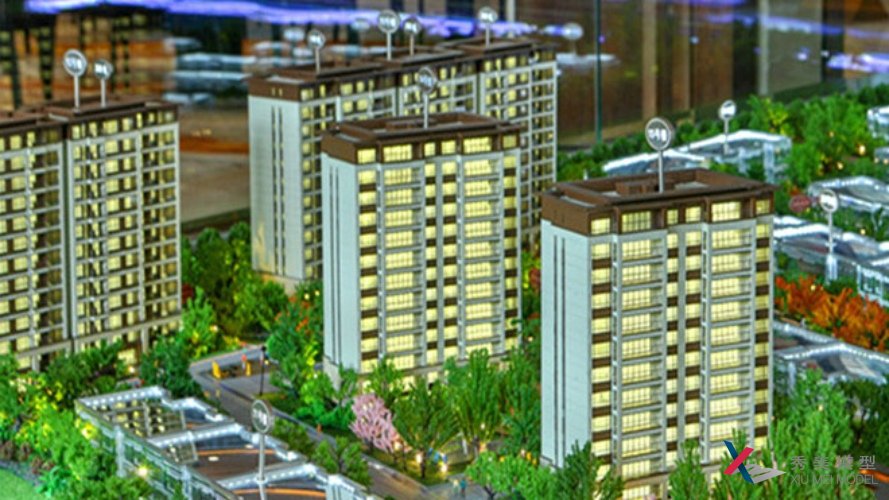 房地產沙盤模型燈光照明效果要注意什么呢?