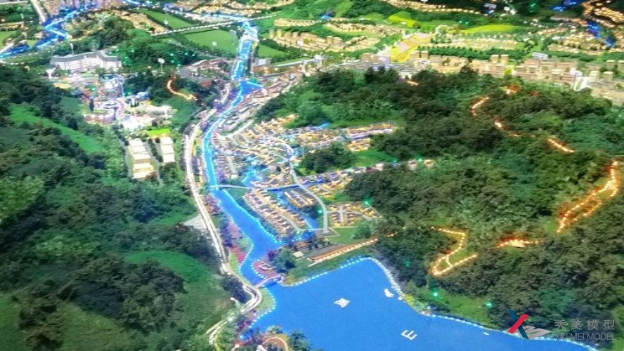 您知道景區(qū)電子沙盤如何表達建筑模型的色彩效果嗎?