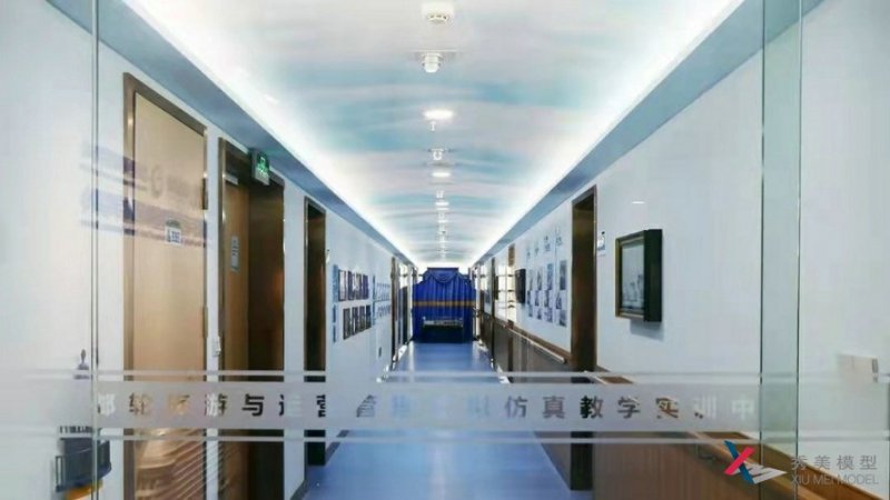 <b>上海工程技術大學郵輪虛擬仿真實訓室，體驗不一樣的“郵輪之旅”</b>